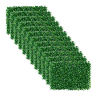 Dexmalle 12Pcs Artificial Peanut Leaf Hedges Panels - 1 of 4