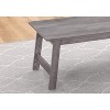 Monarch Specialties Table Set 3Pcs Set Coffee End Side Accent Living Room Laminate Grey Transitional - 3 of 4
