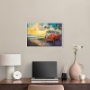 Art Remedy Memories at the Beach Colorful Coastal Wall Art Framed - 2 of 4