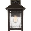 Cedar Point 1-Light Palladian Bronze Outdoor Wall Lantern - 2 of 4