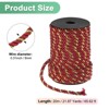 Unique Bargains Soft Polyester Twisted Silk Decorative Craft Cord Trim Cord Rope 22 Yards 1 Pc - 3 of 4