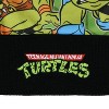 Teenage Mutant Ninja Turtles Cuffed Beanie Leonardo Raphael Michelangelo Donatello Upper Fleece TMNT Cap Knit Hat Multicolored - 4 of 4