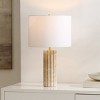 Remi 23.5 Inch Travertine Table Lamp - Beige - Safavieh. - image 4 of 4