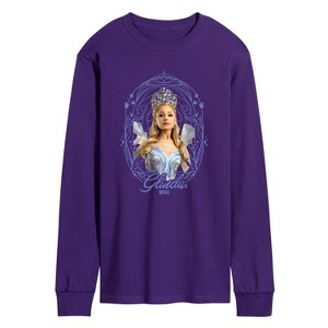Men's - Wicked - Art Noveau Glinda Long Sleeve Graphic T-Shirt - 1 of 3