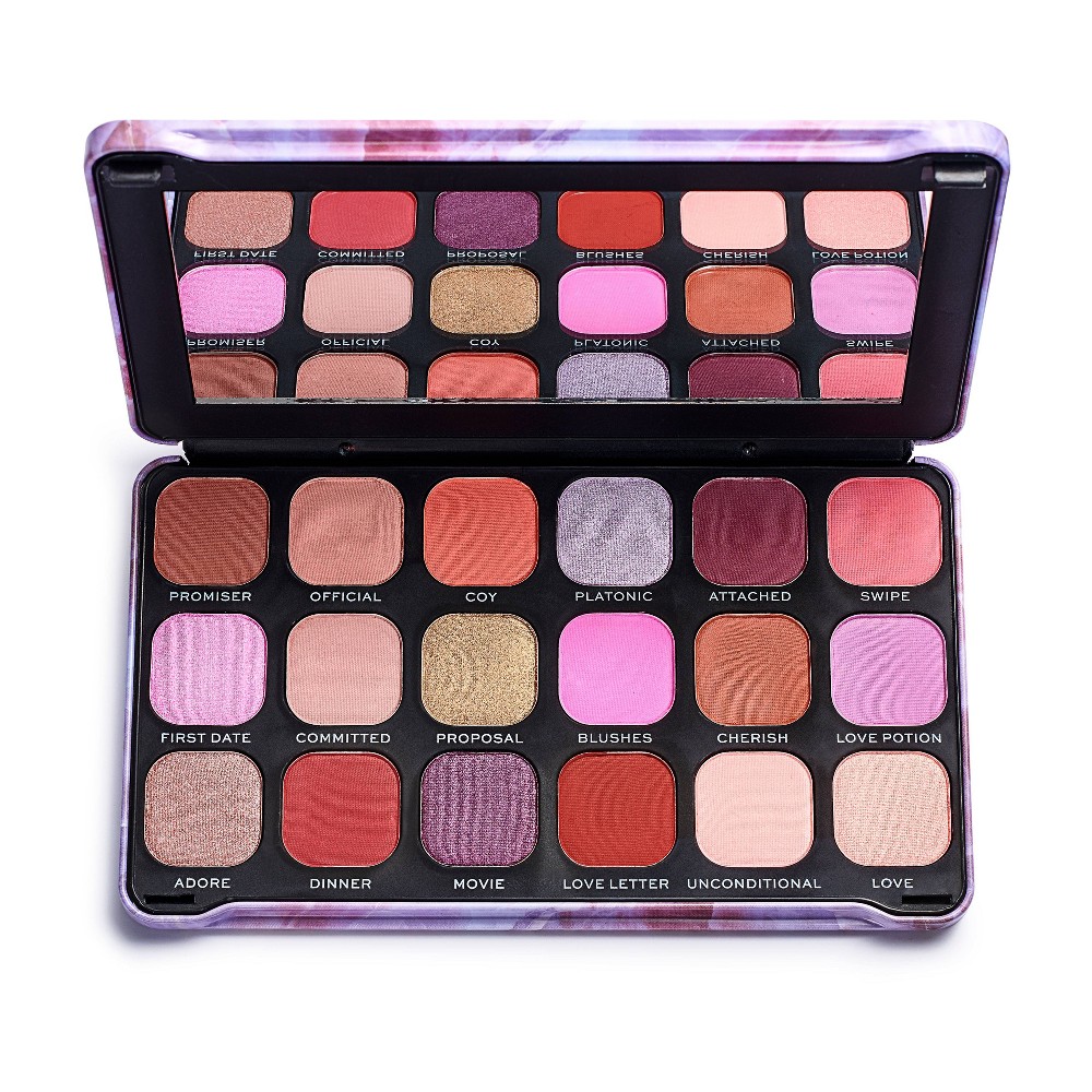 Makeup Revolution Forever Flawless Eyeshadow Palette - Unconditional Love - 0.77oz