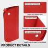 Unique Bargains Felt Portable Storage Scratch-Resistant Women Men Eyeglasses Bags 3 Pcs - 4 of 4