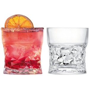 Barski Double Old Fashioned Tumbler Whiskey Glasses, Made with Fine European Craftmanship, Dishwasher Safe, 10.5 oz - 2 PK - 1 of 3