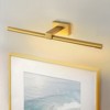 Rennnsan Zayra 23" W Hardwired Liner Aluminum Modern LED Dimmable Wall Sconce Picture Light - 2 of 4