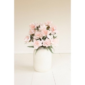 Botanica Stem Spray – 34"L Bendable EVA Foam Floral Accent in Pink, Set of 6 by Kalalou - 1 of 3