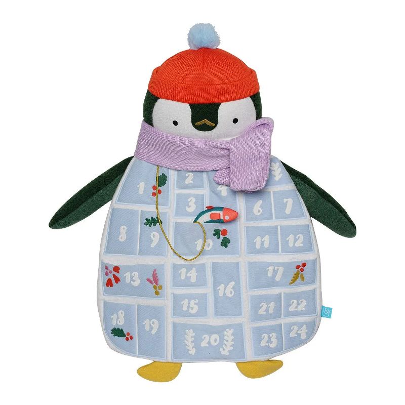 Manhattan Toy Polly Penguin Plush Advent Countdown Calendar, 1 of 9