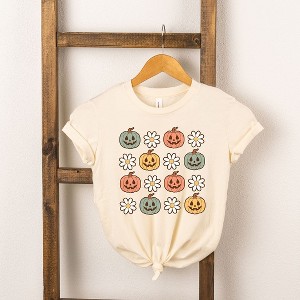 The Juniper Shop Pumpkin Daisies Kids Short Sleeve Tee - 1 of 2