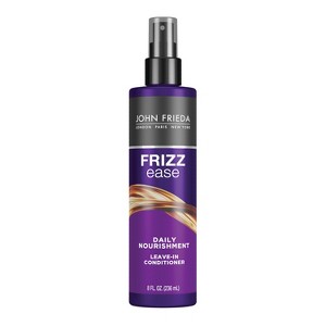 John Frieda Frizz Ease Daily Nourishment Leave-In Conditioner Spray for Frizz-Prone Hair - 8 fl oz - 1 of 4