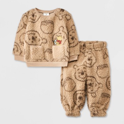 Disney Winnie the Pooh button up fleece deals sweater