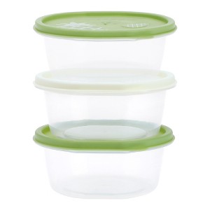 REGALWOVEN Leakproof Good-Grade Plastic Stackable Multi-Use Food Container 12 Pcs - 1 of 4