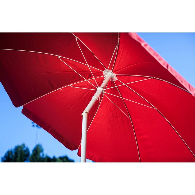 Picnic Time 5.5' Portable Beach Stick Umbrella, 3 of 13