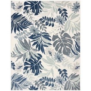 Nourison Suncoast Tropical Indoor/Outdoor Flatweave Rug - 1 of 4