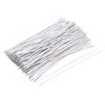 Unique Bargains Metallic Plastic Decorative Twist Ties 1000 Pcs