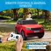 24V Ride On Toy, Licensed Land Rover Kids Car, 2-Seater Ride On Car w/Remote Control, Toy Storage Box, 3 Speeds, Lockable Doors, Rear Handle, Music - 3 of 4