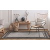 Liora Manne Carmel  Indoor/Outdoor Rug  Black.. - 2 of 4