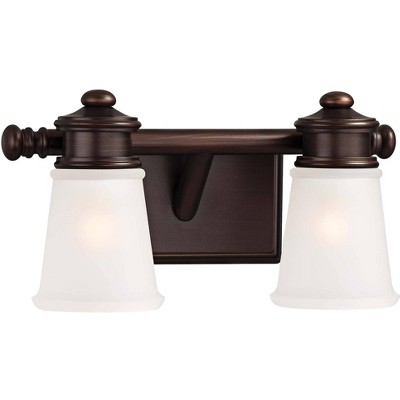 Minka Lavery Transitional 13 1/2" Wide Brushed Bronze Bath Light