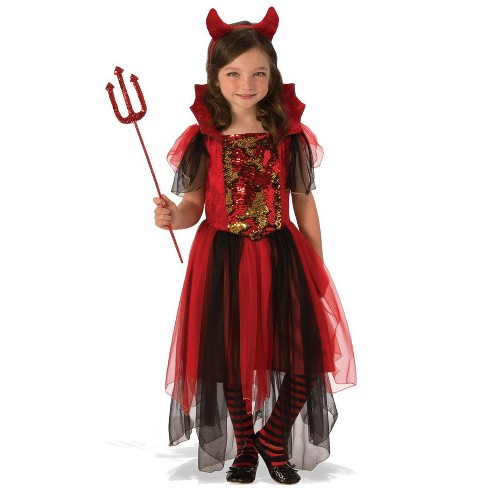Rubies Girls Color Magic Devil Costume Large : Target
