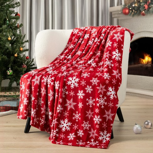 Stitch Christmas n Snowflake Fleece Blanket shops