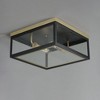 Maxim Lighting Neoclass 2 - Light Flush Mount in  Black/Gold - 3 of 3