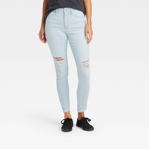 Women's High-Rise Skinny Jeans - Universal Thread™ - image 1 of 4