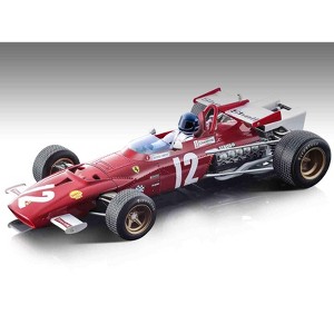 Ferrari 312B #12 Jacky Ickx Winner "F1 Austrian GP" (1970) with Driver Figure Ltd Ed to 85 pcs 1/18 Model Car by Tecnomodel - 1 of 3
