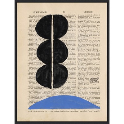 Amanti Art Modern Definition II by Renee W. Stramel Canvas Wall Art Print Framed 18 x 24-in.