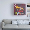 Trademark Fine Art -Design Turnpike 'Jazz Series Trumpet' Canvas Art - 2 of 4