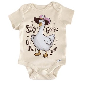 Silly Goose 1 - Baby Boy Girl Clothes Infant Onesie® Funny Cute Newborn GS1 - 1 of 1