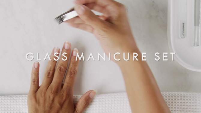 Tweezerman Glass Manicure Set - 4pc, 2 of 7, play video