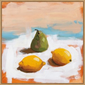 Amanti Art Fruit and Cheer II by Pamela Munger Canvas Wall Art Print Framed 22 x 22-in. - 1 of 4