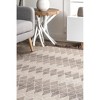 Nuloom Katelyn Ombre Trellis Indoor Area Rug, 5' x 8', Brown - 4 of 4