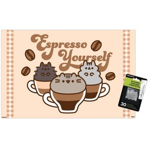 Trends International Pusheen: Patisserie - Espresso Yourself Unframed Wall Poster Prints - 1 of 4