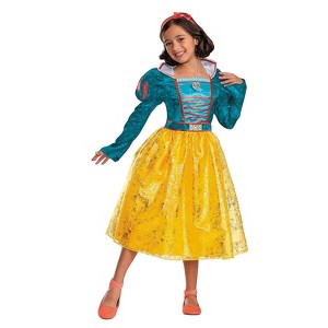 Girl's Disney Snow White Live Action Deluxe Costume - Multicolor - 4-6 - 1 of 1