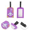 Unique Bargains Plane Luggage Tag 1 Pc - 3 of 4