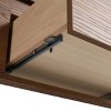 ChicFurnit Bathroom Storage Cabinets Vanity With Resin Sink Soft Close Drawer And Modern Storage For Contemporary Homes, Brown, 58.7"*18.1"*15.8" - 4 of 4