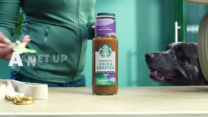 Starbucks Frappuccino Vanilla Coffee Drink - 4pk/9.5 fl oz Glass Bottles, 2 of 5, play video