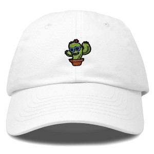 Dalix Cactus Embroidered Cap Cotton Baseball Summer Cool Dad Hat Mens - 1 of 4