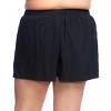 Maxine of Hollywood Women's Plus-Size 3" Woven Swim Boardshorts - 2 of 2