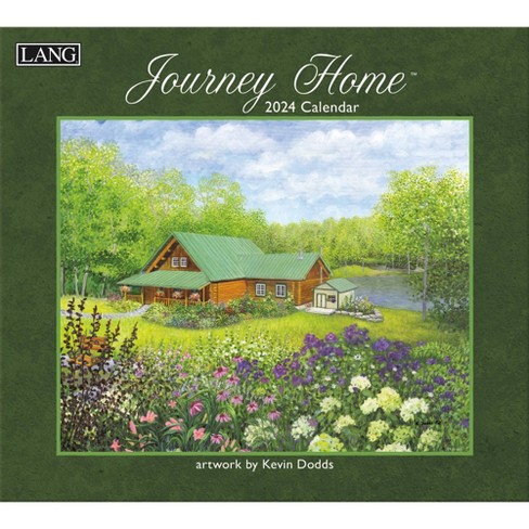 Lang 2024 Wall Calendar 24"x12" Journey Home : Target