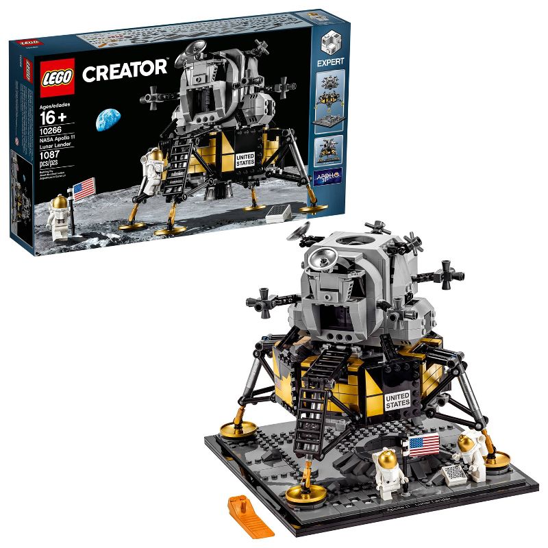 LEGO Creator Expert NASA Apollo 11 Lunar Lander Model 10266, 1 of 11