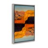 Stupell Industries Surreal Canyon Reflection Floating Frame Canvas Art - 2 of 4