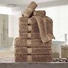 Luxury Cotton Heavyweight Ultra-Plush 9 Piece Towel Set by Blue Nile Mills - 2 of 4