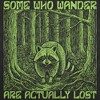 Womens Funny T Shirts Some Who Wander Are Actually Lost Sarcastic Nature Graphic Novelty Tee for Ladies - Crazy Dog Women's T Shirt For Campers - 2 of 4