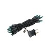 Novelty Lights 20 Light Christmas Craft Mini Light Set, Non-Connectable, Black Wire, 8' Long - 2 of 4