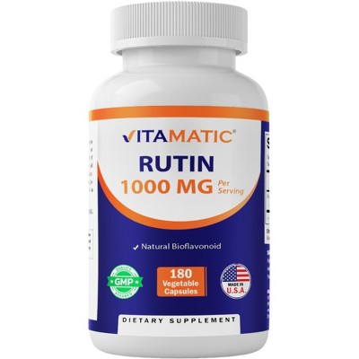 Rutin 1000mg Supplement - 180 Capsules