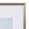 Kate & Laurel All Things Decor 11"x14" Matted to 5"x7" Adlynn Art Set Silver - 2 of 4
